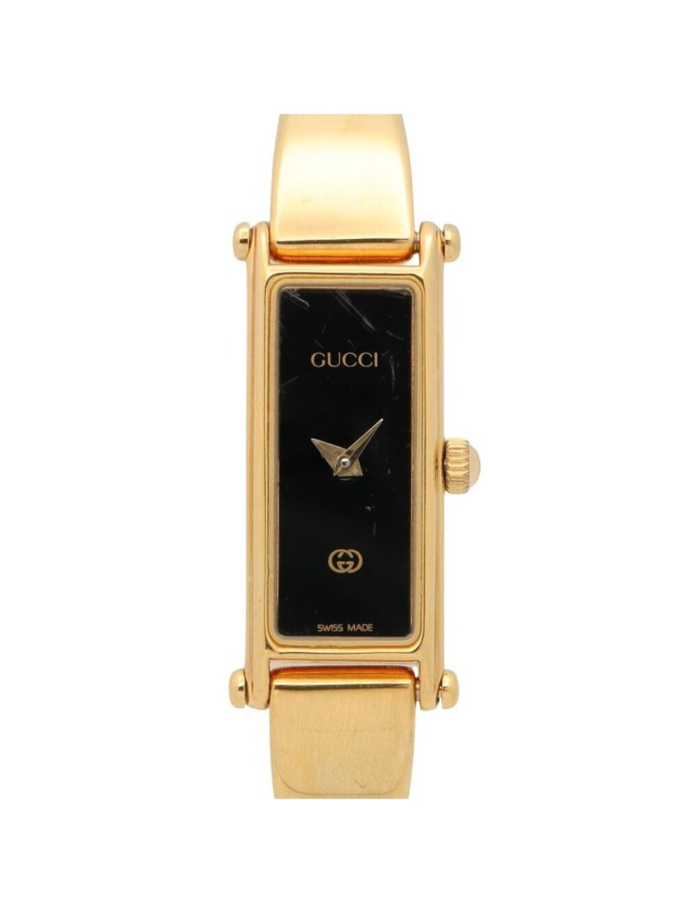 Gucci Watch Bangle Black